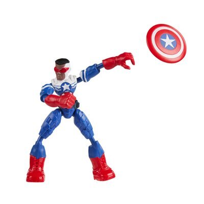 MARVEL_Avengers_Bend_And_Flex_Captain_America_Figure_F09715L00, Figur, Spielzeug