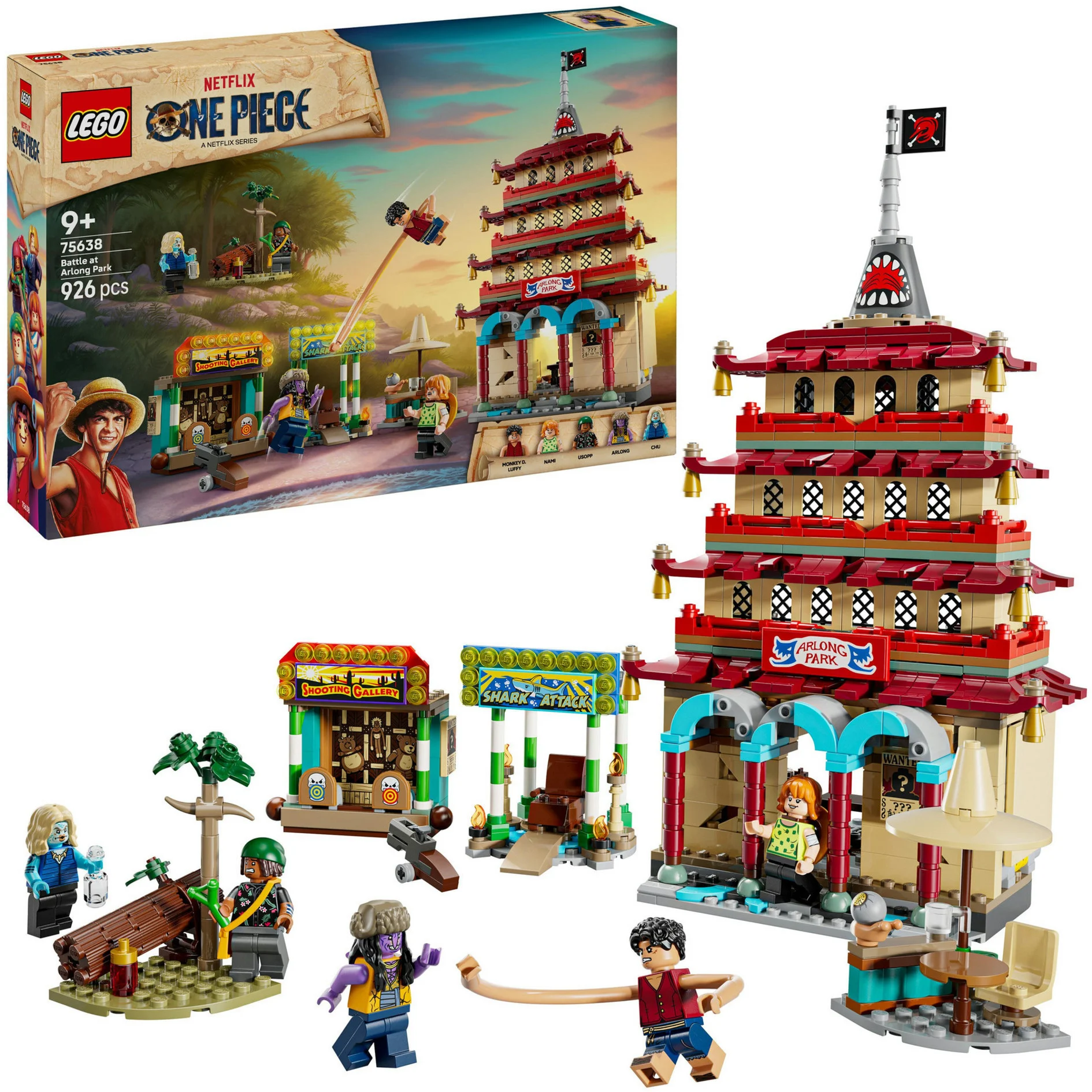 LEGO, One, Piece, Showdown, im, Arlong, Park, 75638 LEGO One Piece Showdown im Arlong Park 75638