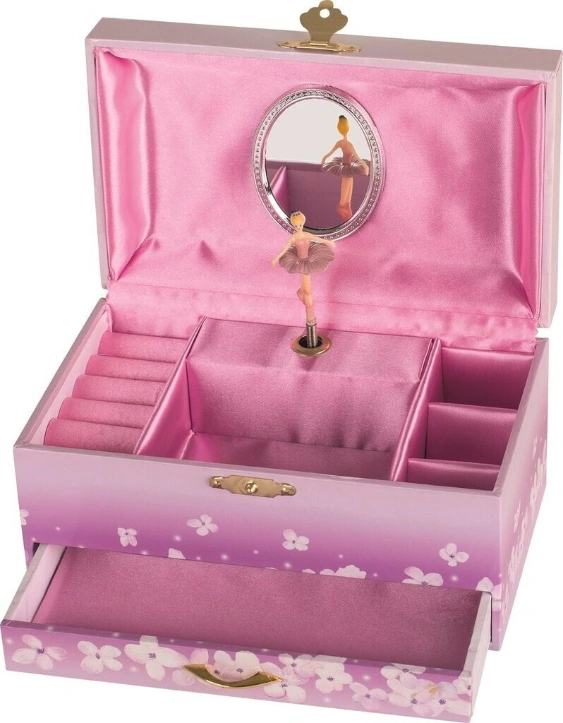 goki Musikspieldose „Ballerina VI“ - Melodie: Schwanensee, mit Drehfigur & Spiegel goki Musikspieldose „Ballerina VI“ - Melodie: Schwanensee, mit Drehfigur & Spiegel