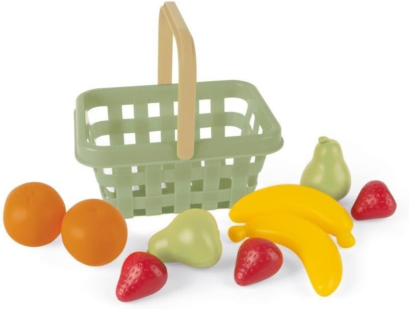 Dantoy, 4718, Green, Garden, Obstkorb10‑teiliges, Spielset, mit, Früchten Dantoy 4718 Green Garden Obstkorb10‑teiliges Spielset mit Früchten