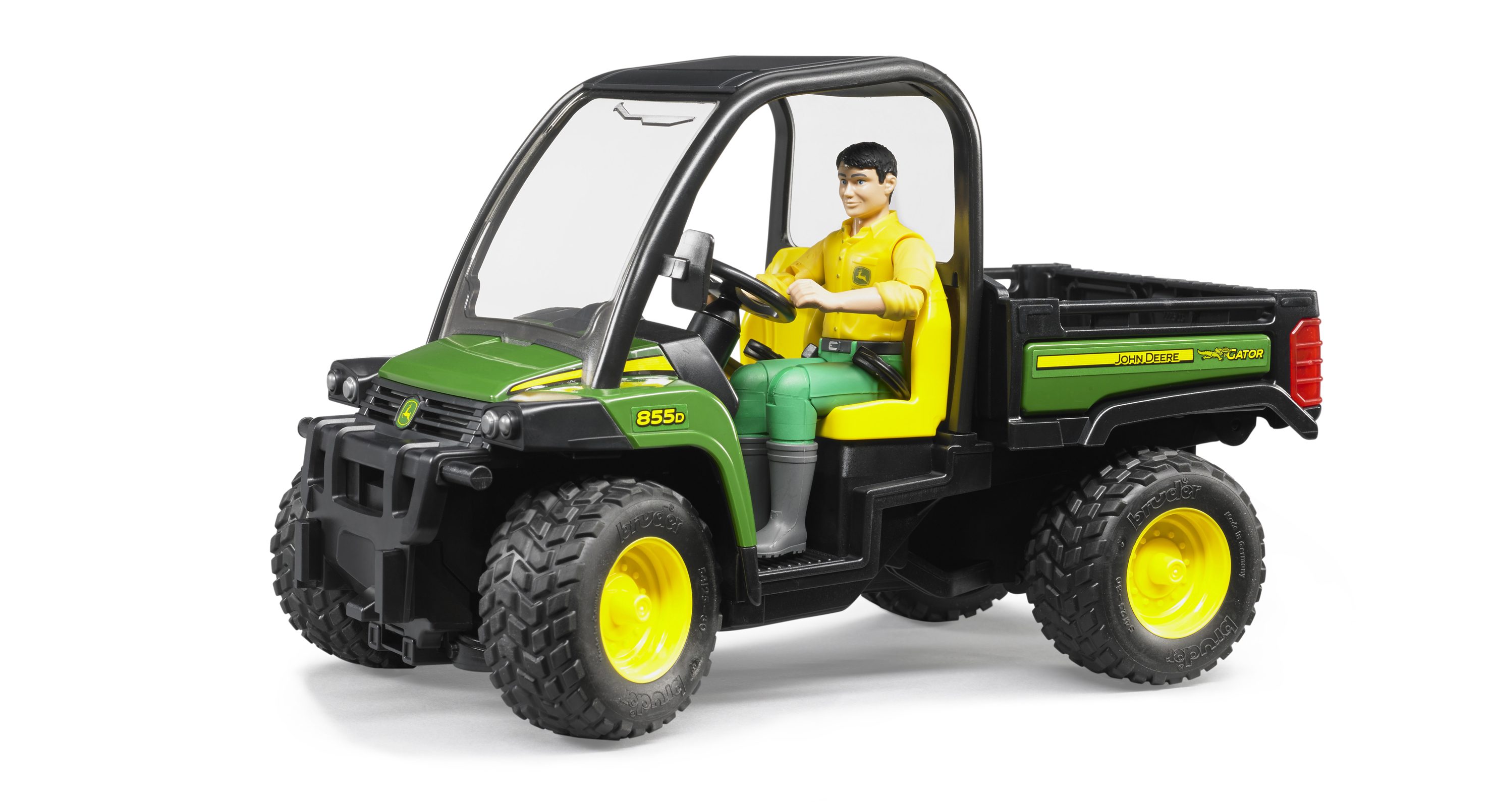 BRUDER 02490 - John Deere Gator XUV 855D mit Fahrer