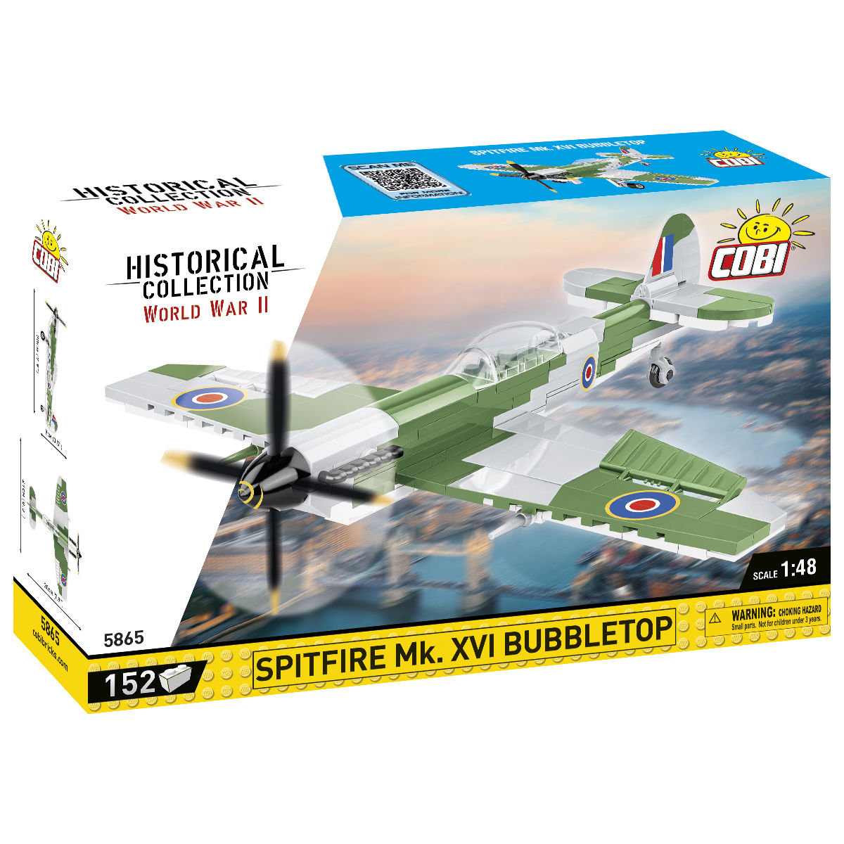 COBI 5865 - Spitfire MK.XVI Bubbletop