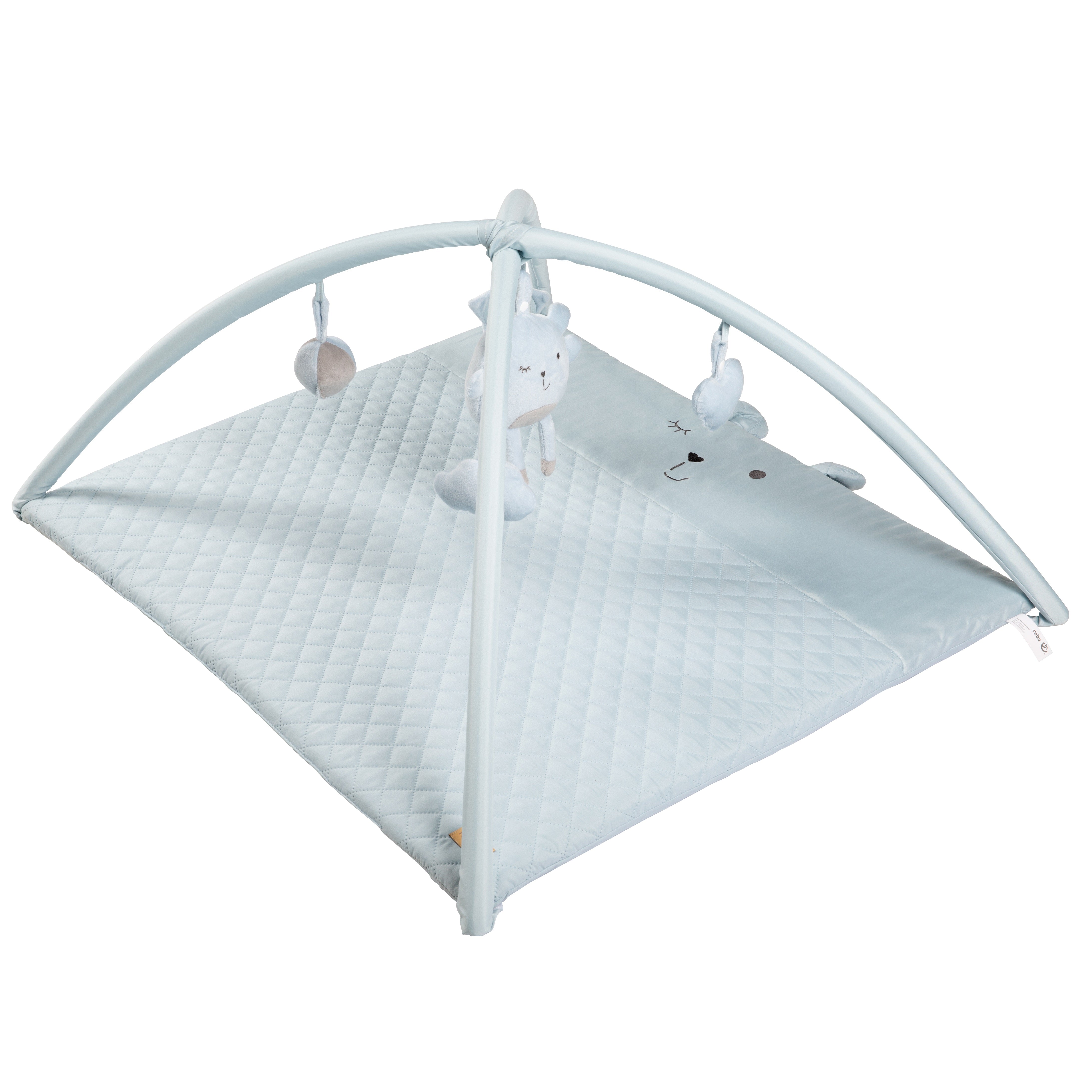 Roba 307075V231 Krabbeldecke mit Spielbogen türkis – Krabbeldecken - türkis - Krabbeldecken - Produktbild 1