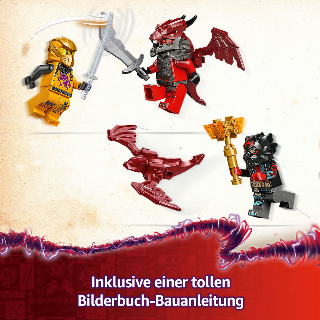LEGO® NINJAGO® Ras und Arins Super-Sturmflieger 71833 