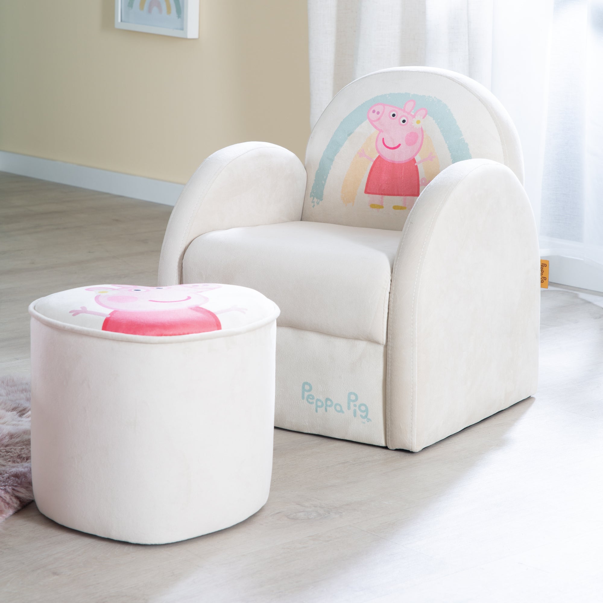 Roba 450122PP1 Kindersessel Peppa Pig beige – Spielmöbel - Produktbild 2