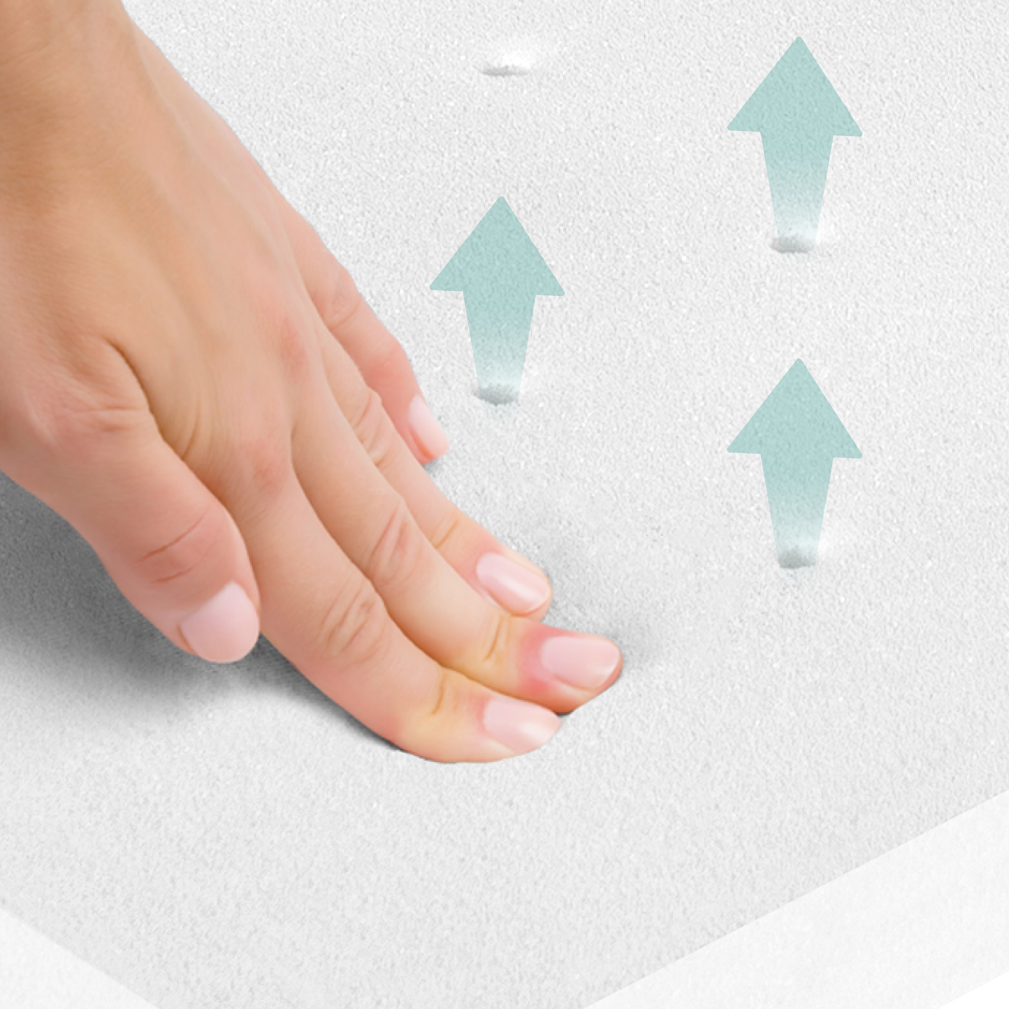 Roba 213091WE Matratze COMFORT AIR 60x120 cm weiß – Matratzen - Produktbild 11