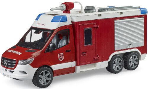 Bruder_02680_Mb_Sprinter_Feuerwehrrüstwagen_Mit_Light_+_Sound_Modul, Umzugswagen, Transport, Transporter, Fahrzeug