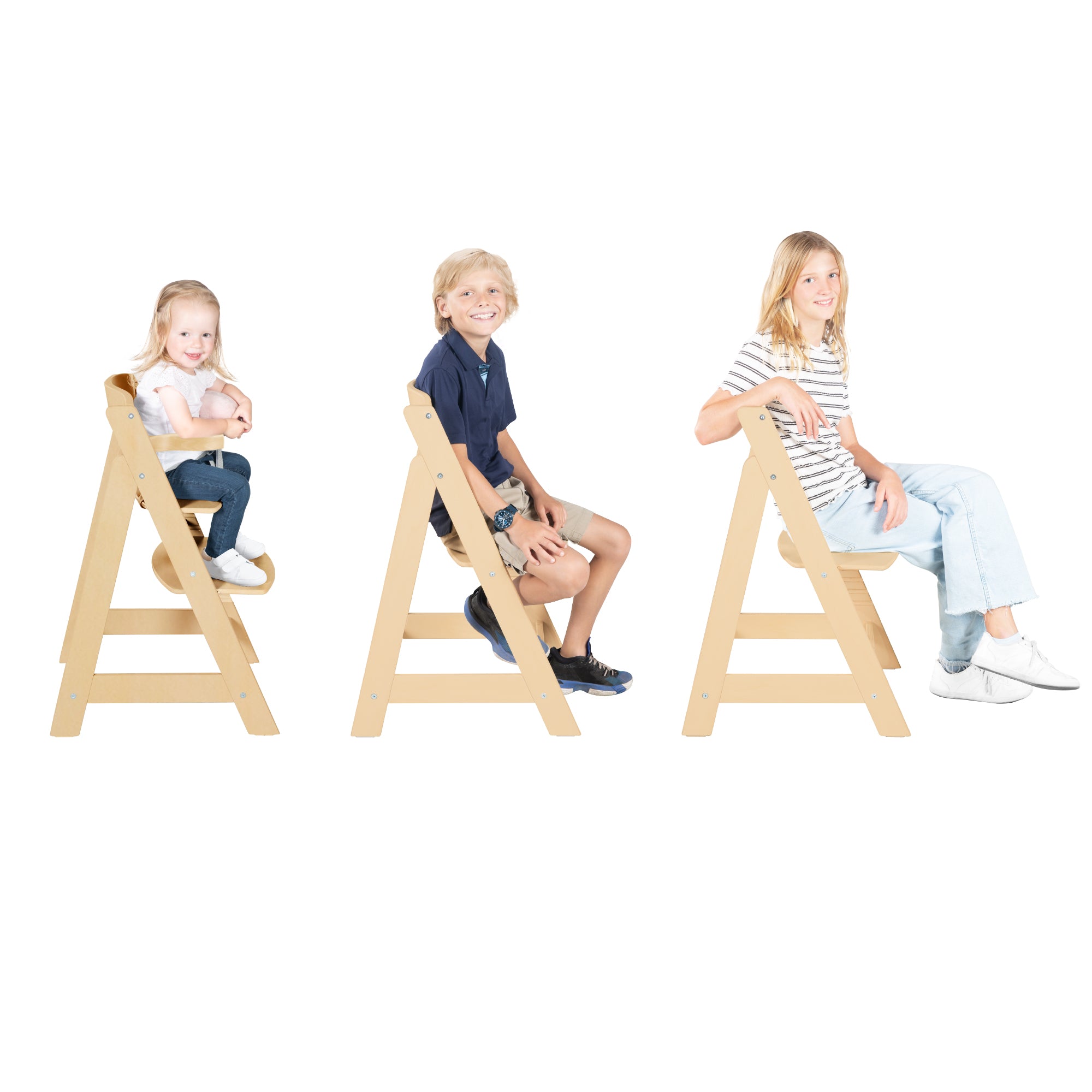 Roba 7562 Treppenhochstuhl natur lackiert - Produktbild 7