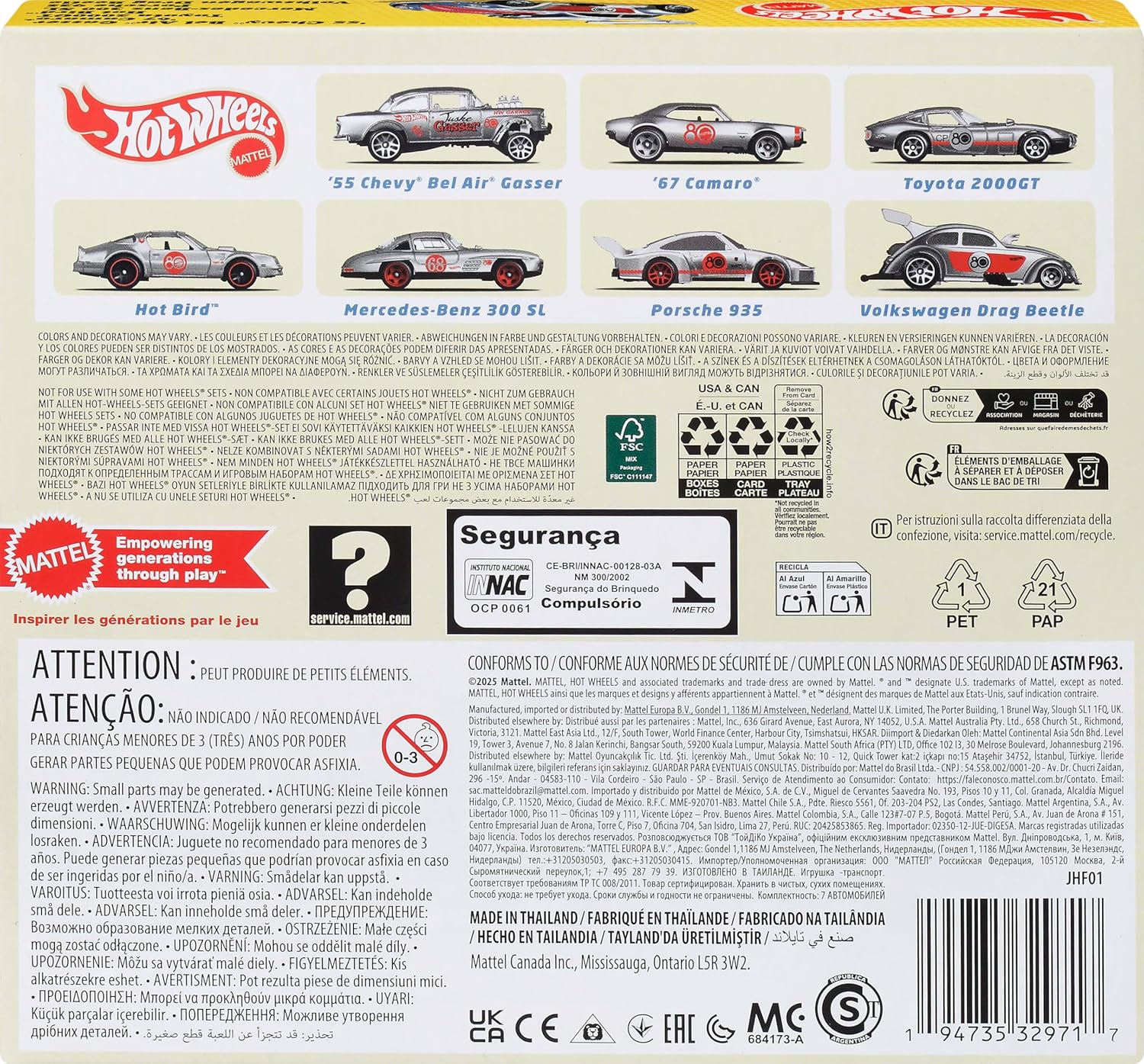 Hot Wheels Mattel 80th Anniversary Silver Series Auto, Fahrzeug, Sprach, Werbung, Rad