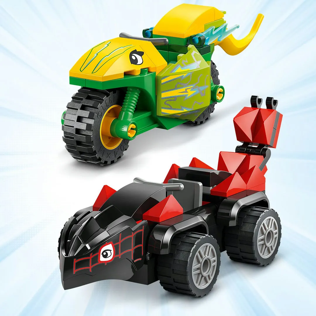 LEGO® Spidey und seine Superfreunde 11198 Actionspaß mit Spin und Electro in ihren Dino-Flitzern