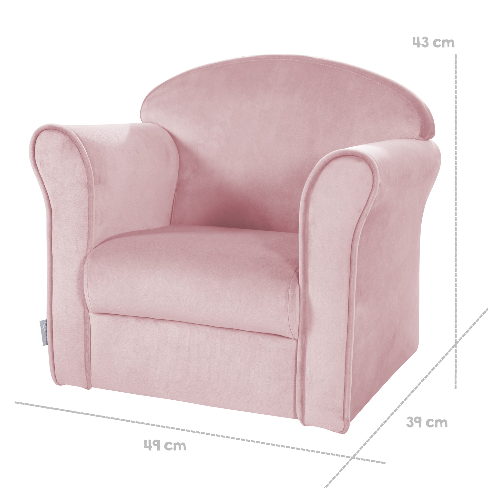 Roba 450121MA Kindersessel mauve – Spielmöbel - Produktbild 5