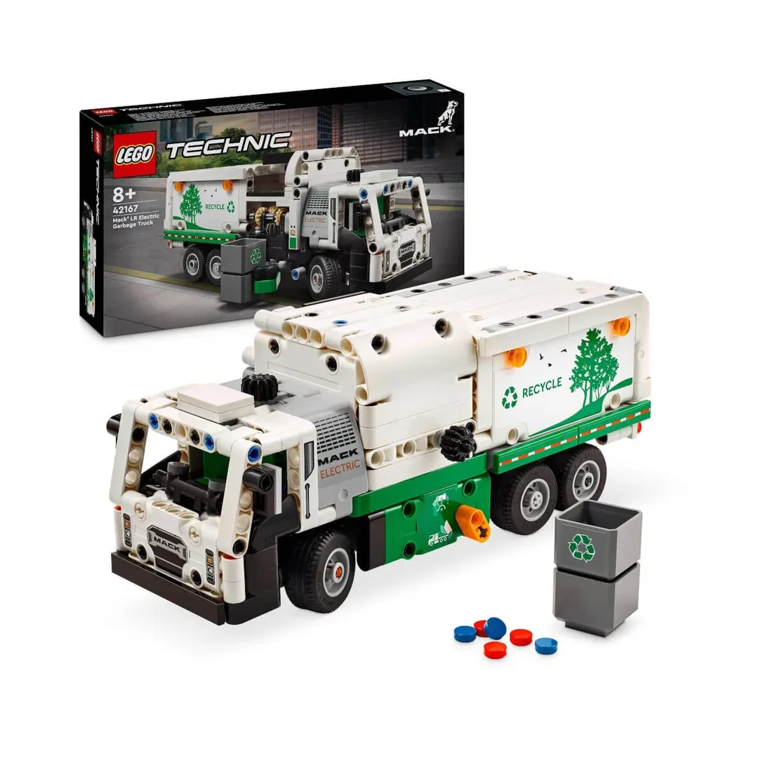 LEGO® Technic™ Mack® Lr Electric Müllwagen 42167