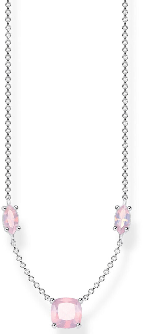 Thomas, Sabo, Kette, Rosa, Schimmernd, Länge, 45, Cm, Ke1952-699-7-L45V, Zubehor, Schmuck, Halskette, Diamant, Edelstein