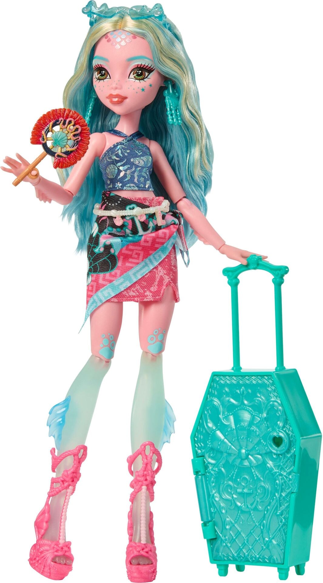 Produktfoto - Mattel - Monster High Verborgene Schätze Oase Lagoona - Modell MATTEL JDR51