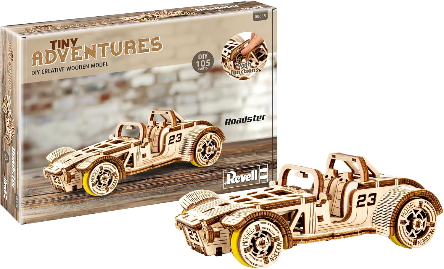 Revell 00615 Tiny Adventures Roadster Revell, 00615, Tiny, Adventures, Roadster