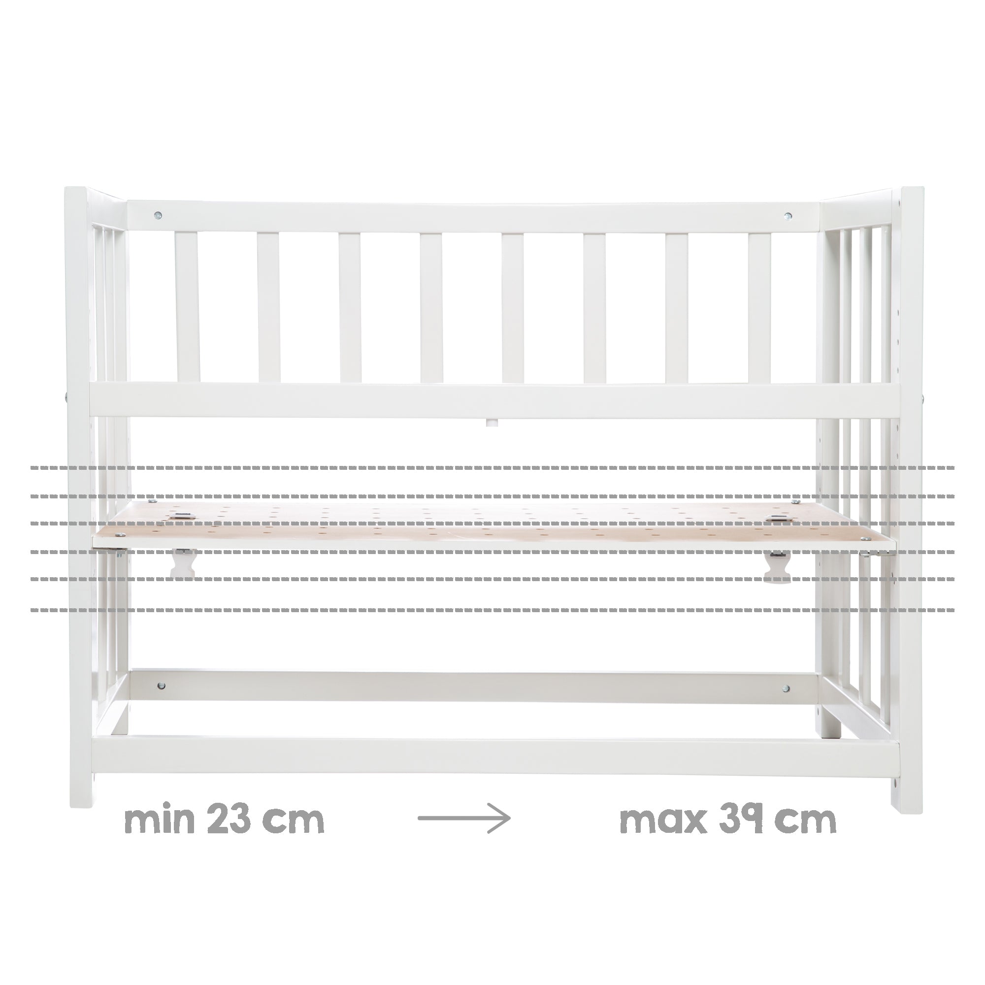 Roba 289149WES198 Stubenbett 4in1 Indibär weiß – Stubenbetten - Produktbild 4