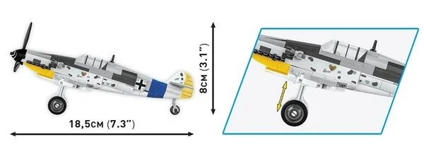 Cobi 5870  Messerschmitt BF 109 G Cobi 5870  Messerschmitt BF 109 G