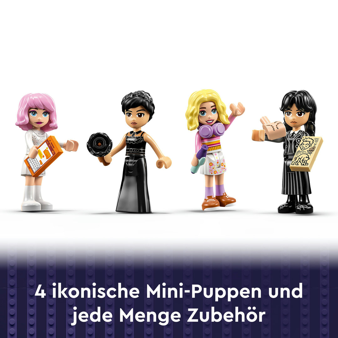 LEGO® Wednesday™ 76781 Wednesdays und Enids Zimmer im Studentenwohnheim