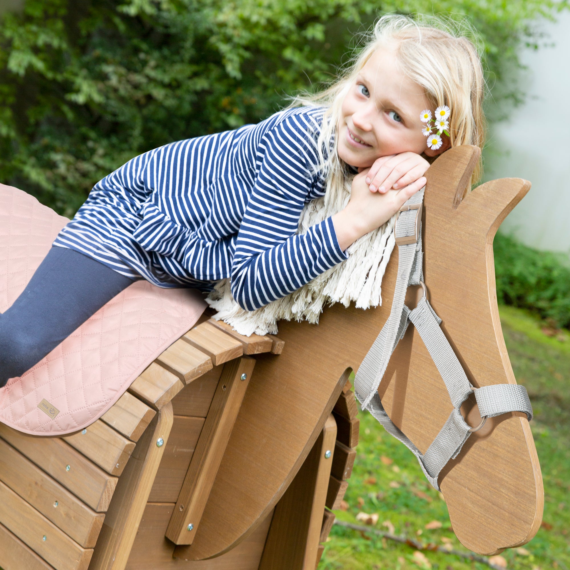 Roba 456063V229 Decke und Halfter roba Style rosa – Outdoor + - Produktbild 2