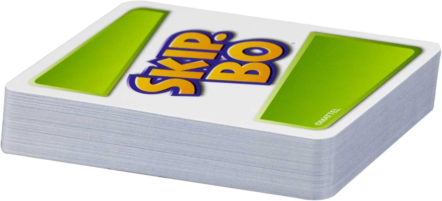 Skip-Bo - Strategisches Kartenspiel für die ganze Familie (52370)
