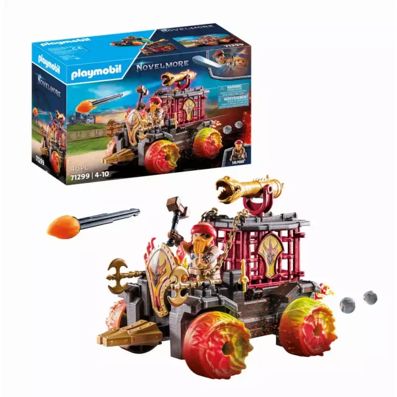 PLAYMOBIL, 71299, Burnham, Raiders, Feuerkampfwa