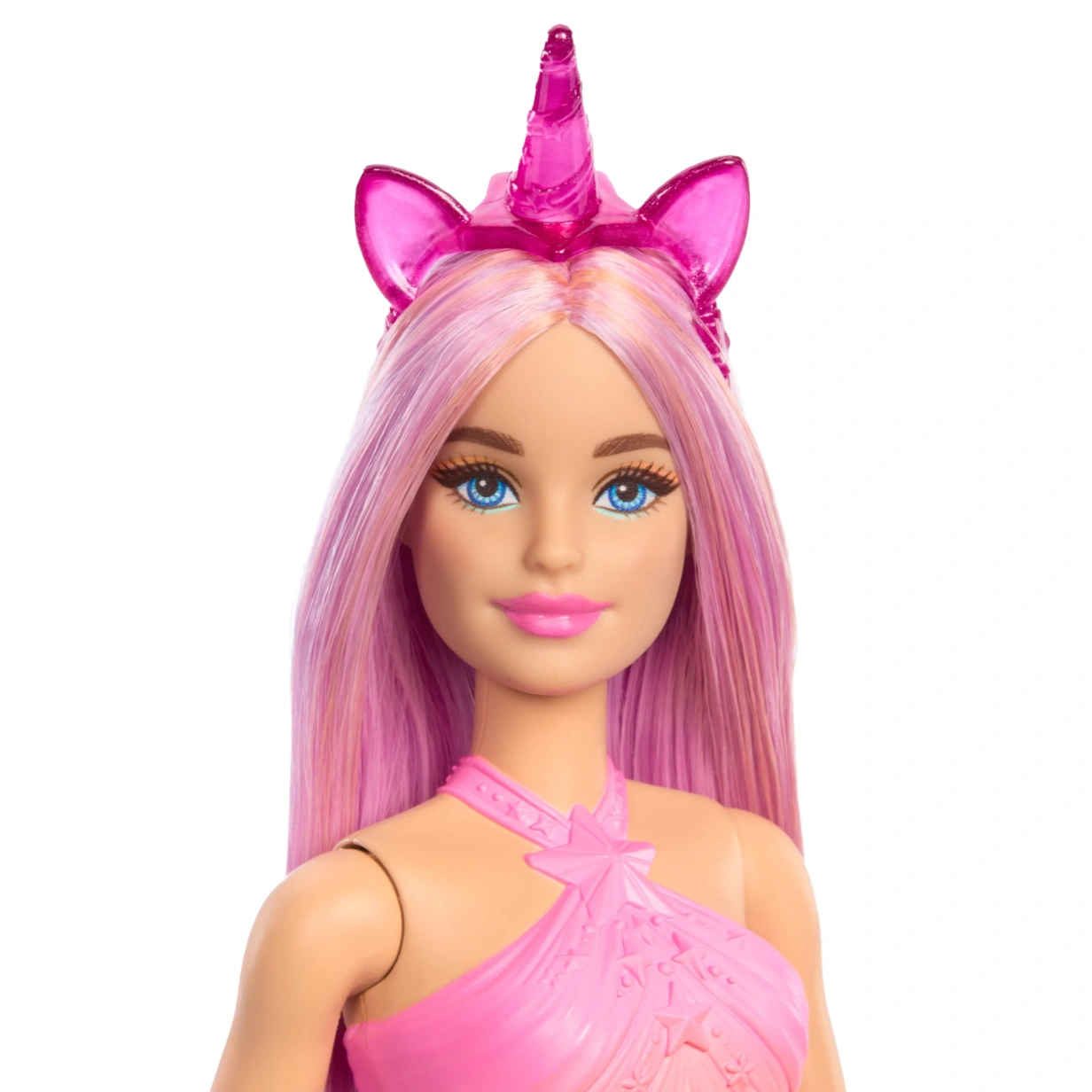 Barbie® Einhorn Puppe - Bunte Fantasiehaare, Farbverlauf-Outfit & Magische Accessoires, HRR13 Barbie® Einhorn Puppe - Bunte Fantasiehaare, Farbverlauf-Outfit & Magische Accessoires, HRR13