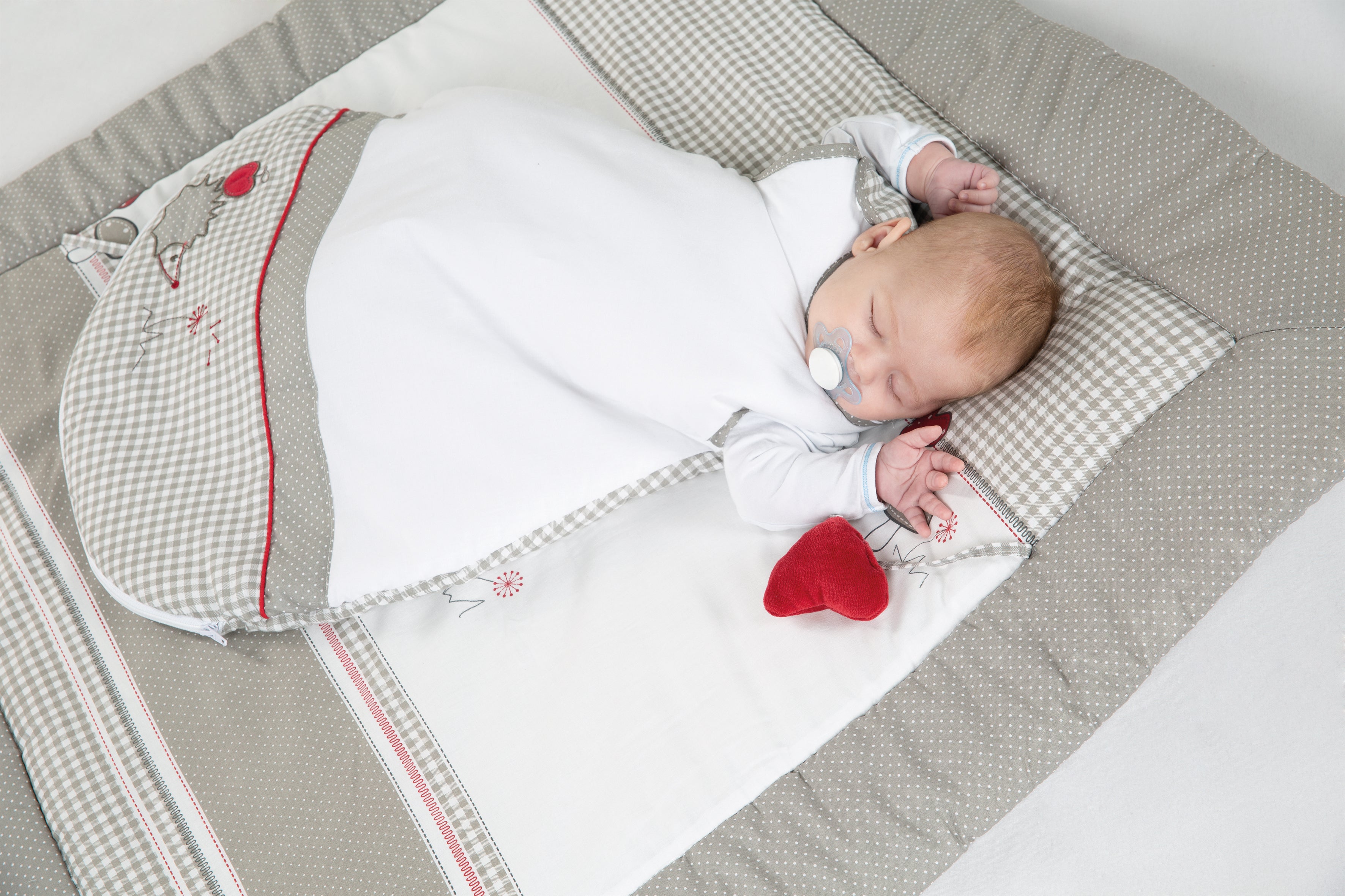 Roba 1405P148 Schlafsack Adam & Eule grau – Schlafsäcke - Produktbild 6