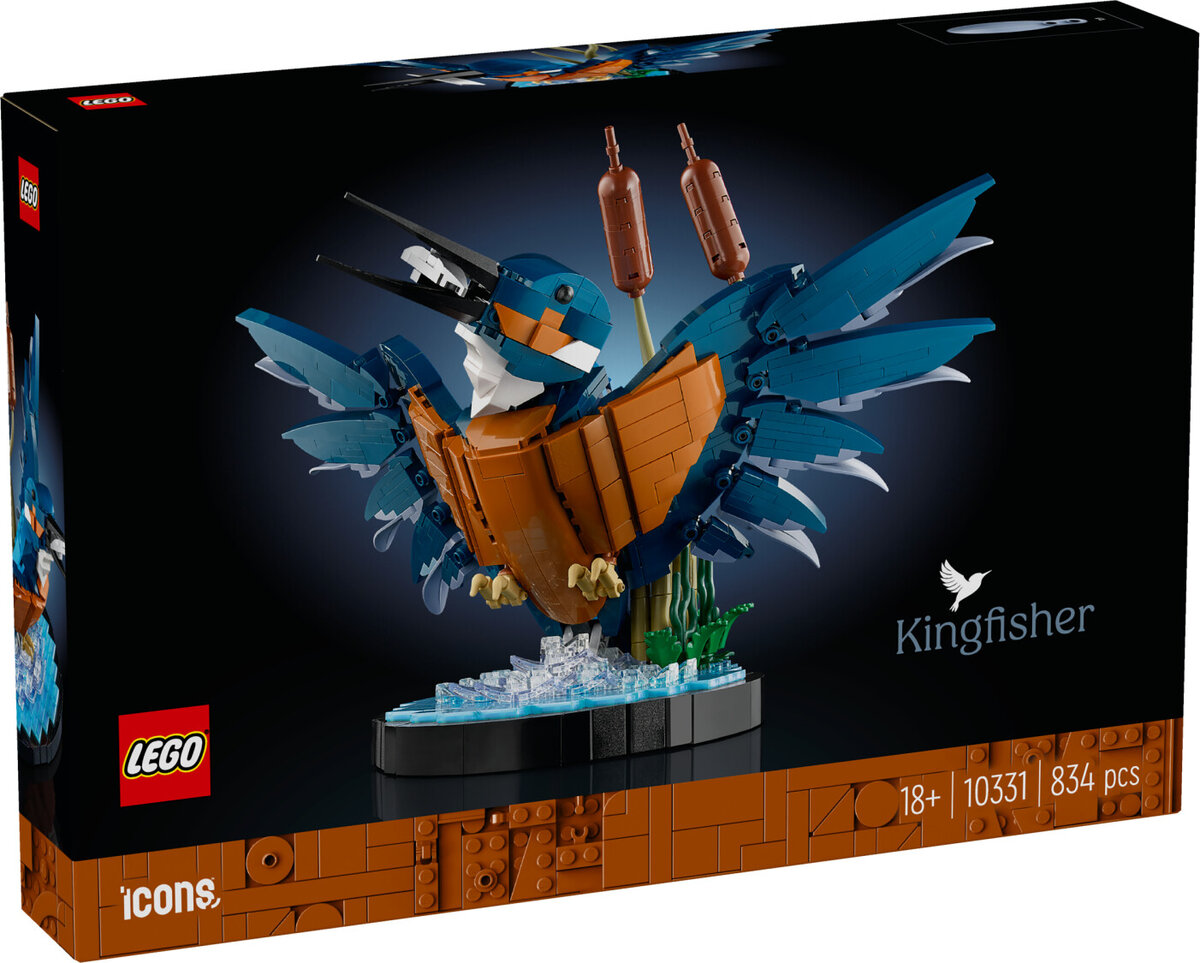 LEGO®, 10331, ICONS, Eisvogel, Flugzeug, Transport, Fahrzeug