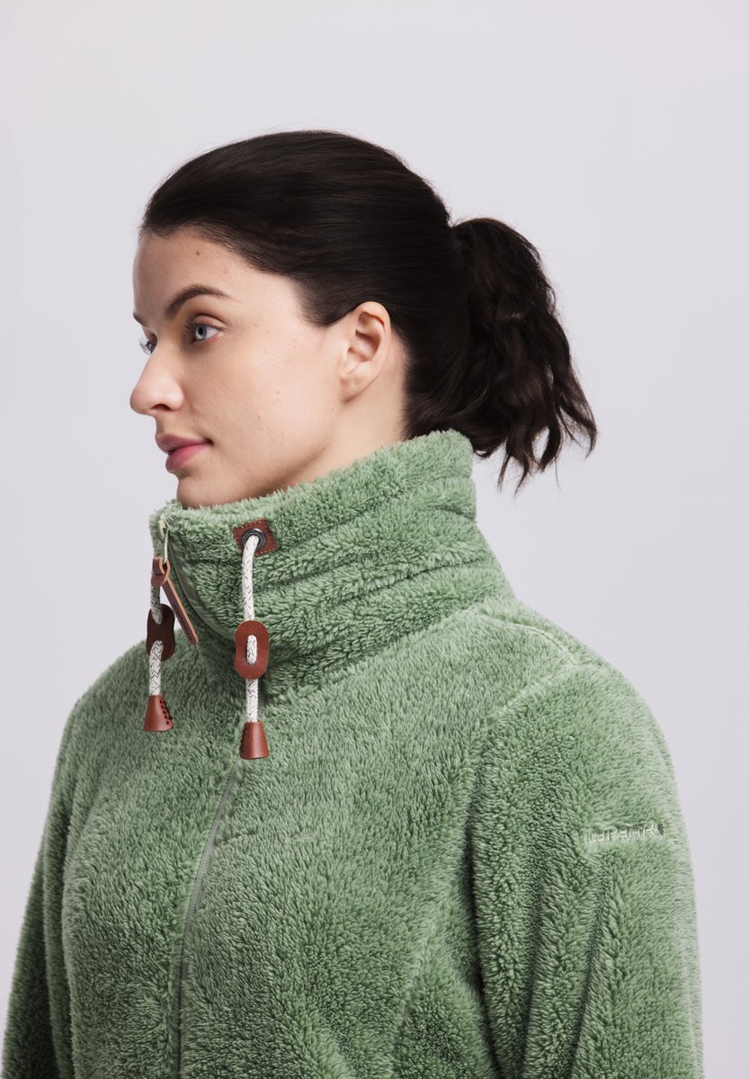 ICEPEAK 954954638I COLONY Fleecejacke Damen Grün Gr. XL