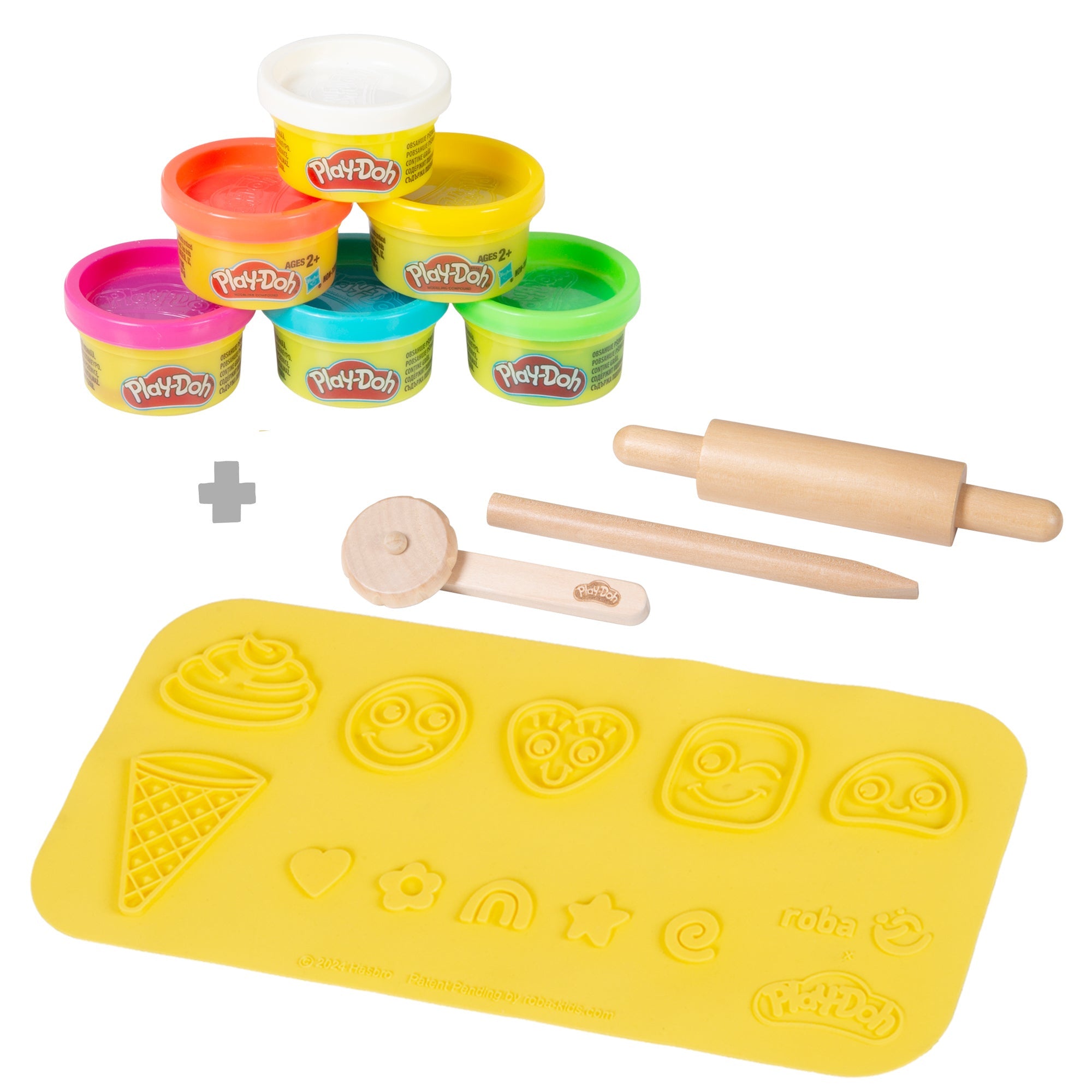 Roba 98155PD11 Spielset "roba x Play-Doh" bunt – Motorik & Lernen - bunt - Motorik & Lernen - Produktbild 1