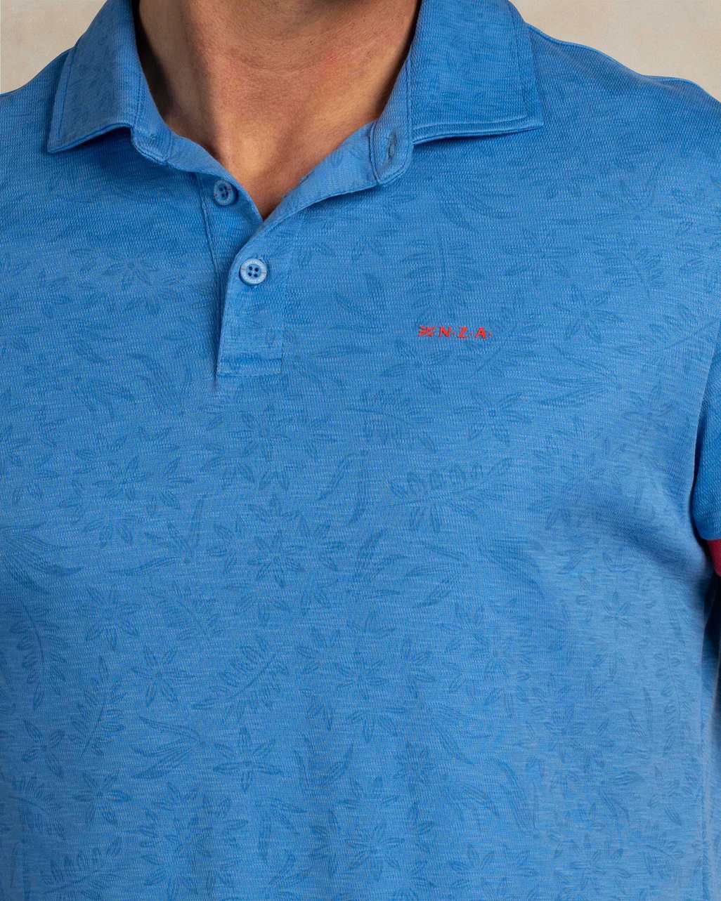 NZA 26CN110SB Poloshirt - Marineblau - Bild 5