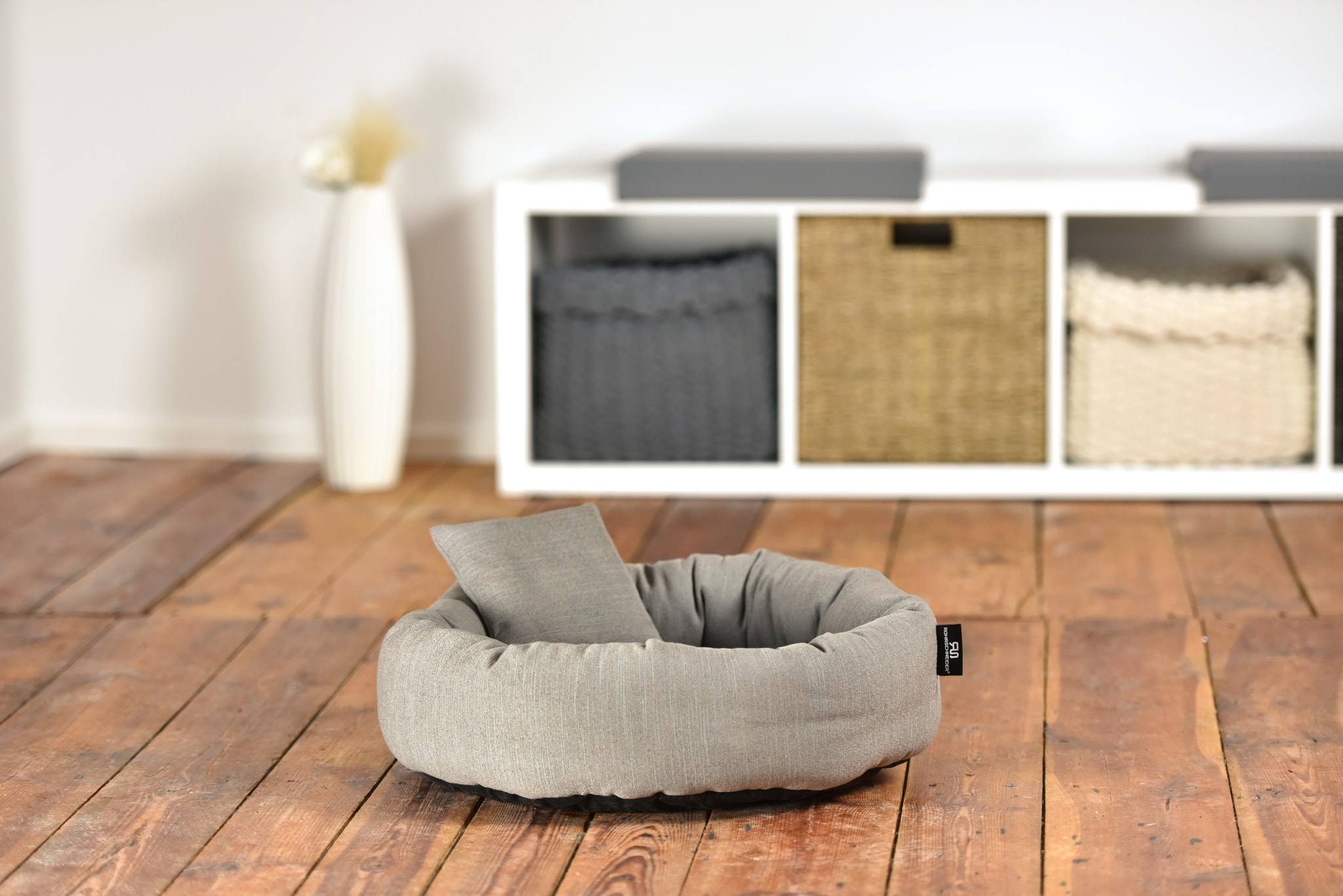 Rohrschneider – RS 22252 – Kuschelinsel Gr.1 grau recycelt – Grau – Haustiermöbel