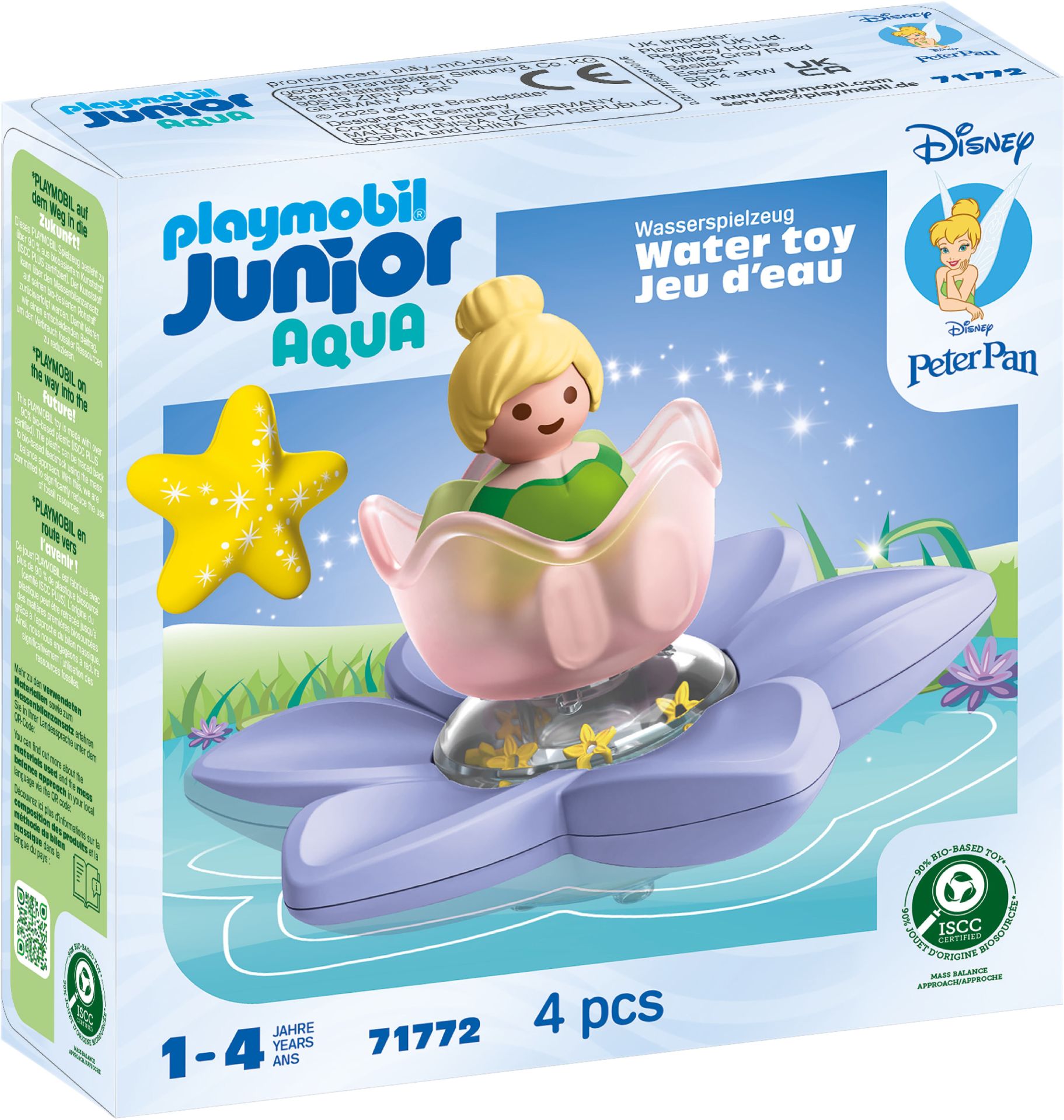 PLAYMOBIL 71772 JUNIOR & Disney: Tinkerbells magische Feen-Schwimmblume PLAYMOBIL, 71772, JUNIOR, &, Disney:, Tinkerbells, magische, Feen-Schwimmblume