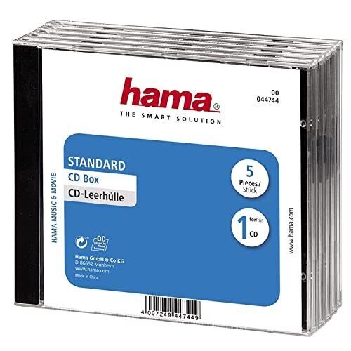 Hama_CD-BOX_5_St_44744, Computerausrüstung, Elektronik, Hardware