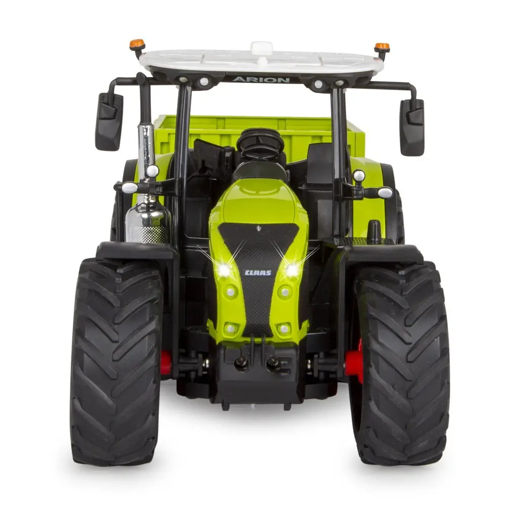 JAMARA RC Auto Claas Arion 660 mit Kippanhänger 1:24 2,4GHz 405360