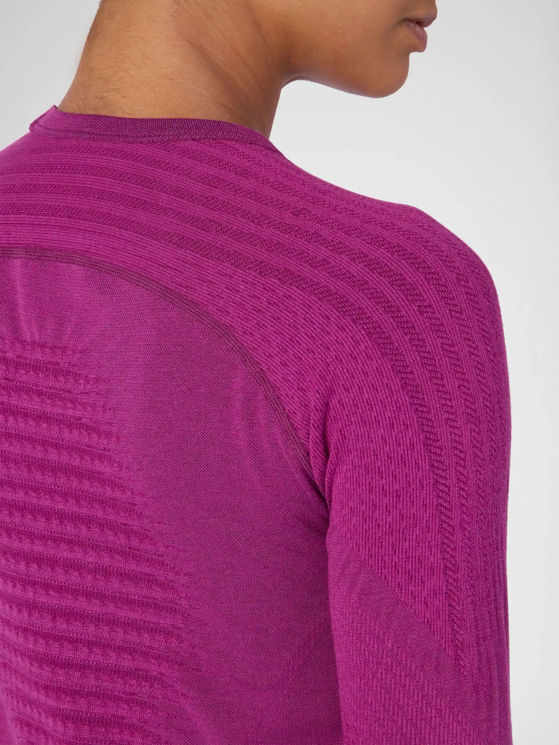 UYN Damen Evolutyon Biotech Underwear Shirt Long Sleeve U100417V266 - Berry GR. L/XL