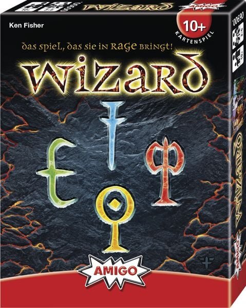 Amigo_4007396069006_Kartenspiel_Wizard, Buch, Veröffentlichung