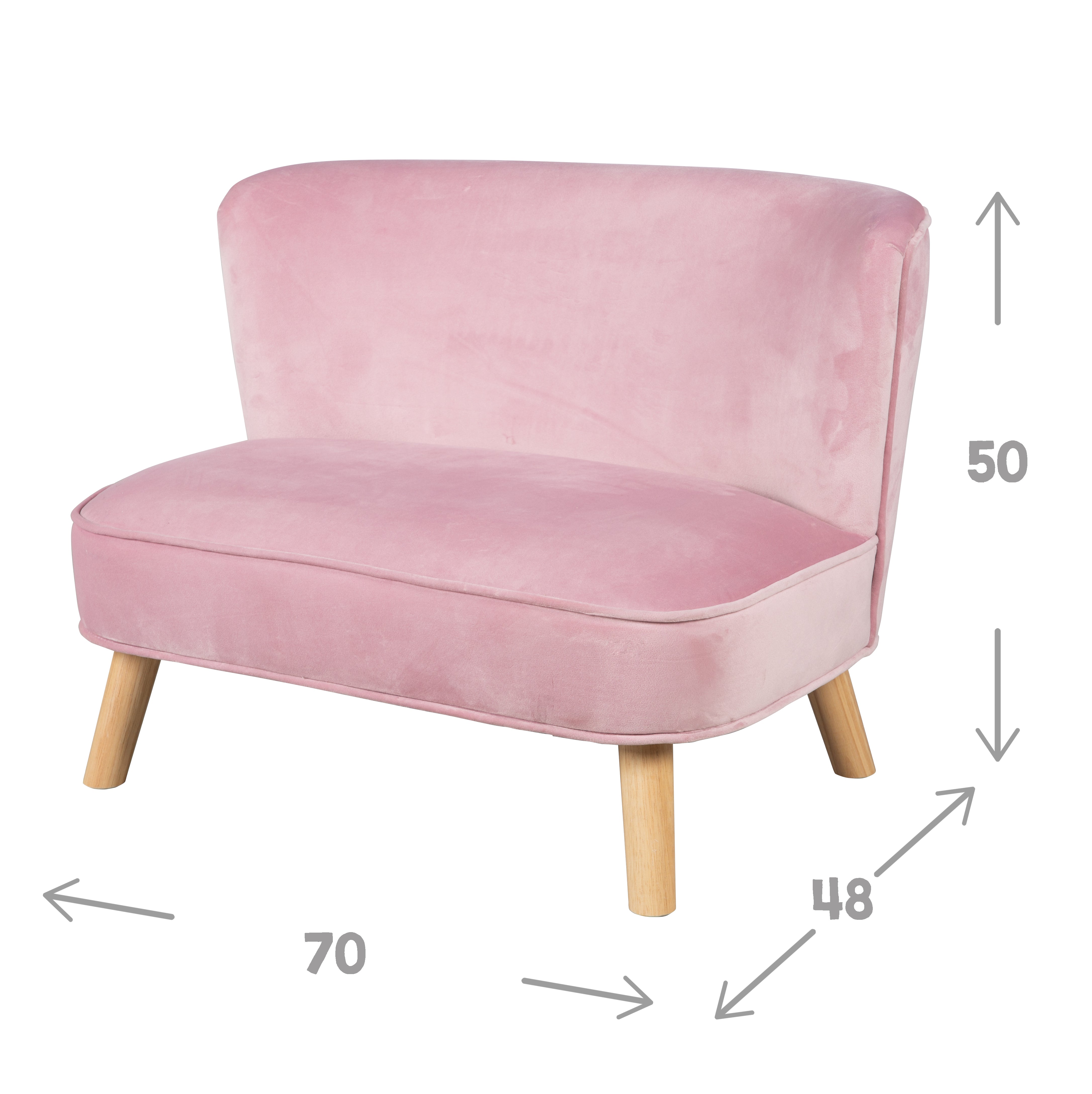 Roba 229S08M3 Lil Sofa Set mittel roba Style rosa – Spielmöbel - Produktbild 7