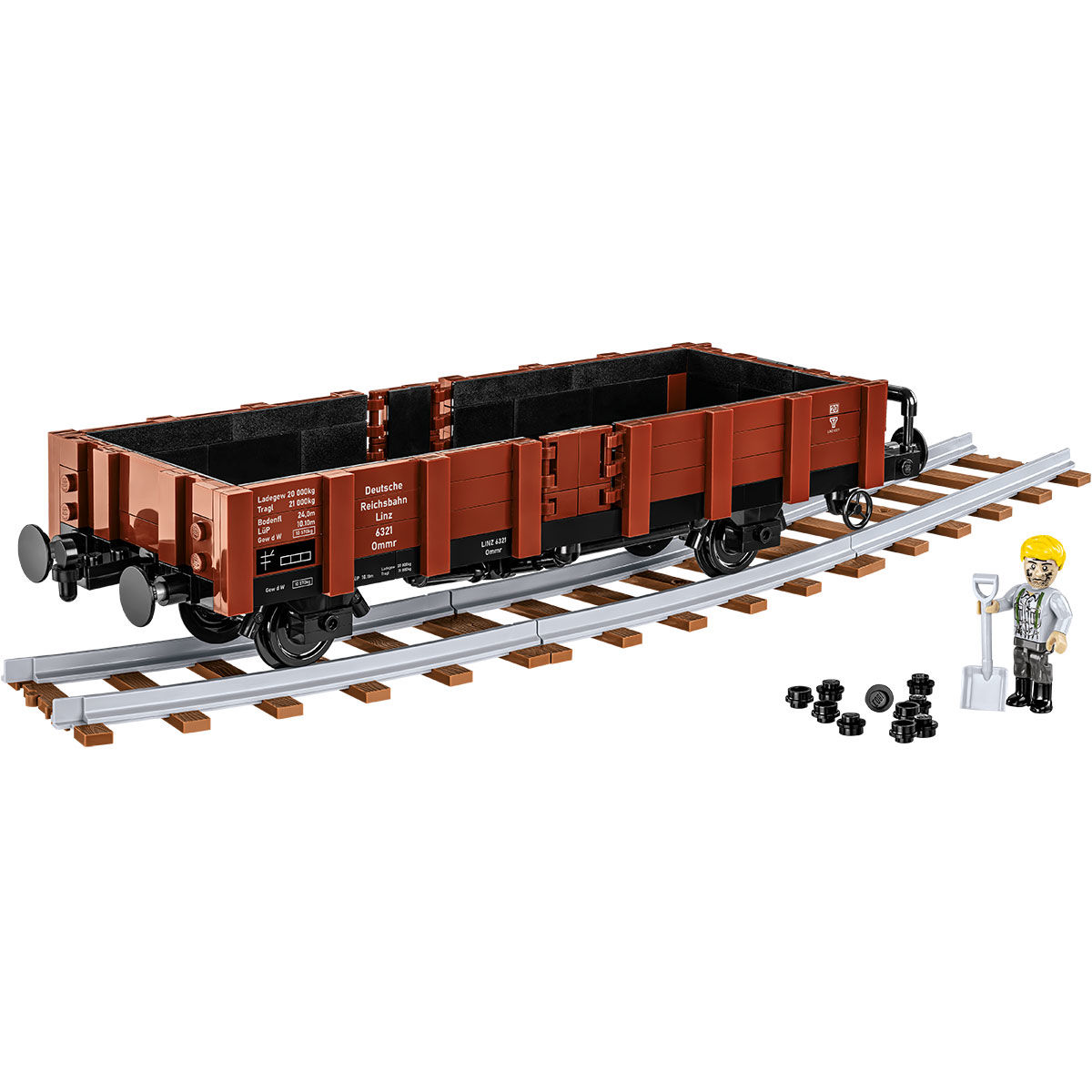 COBI 6285 - Güterwagen TYP OMMR 32 ''linz'' SCALE 1: - Bild 6