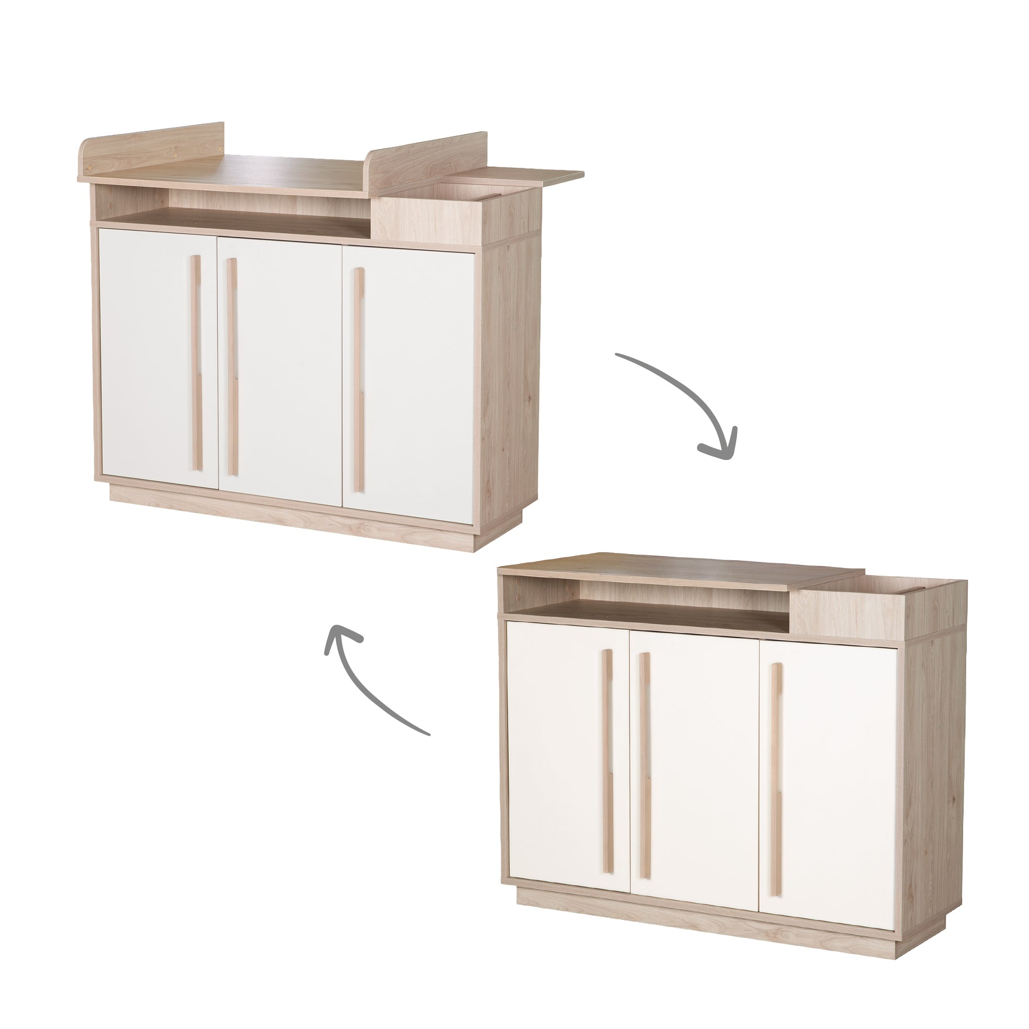 Roba 1731888 Wickelkommode breit Elva Cashmere - Produktbild 8