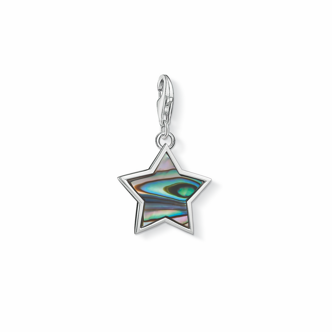 Thomas, Sabo, Anhänger, Charm-Club, Stern, Abalone, Perlmutt, 1533-509-7, Zubehor, Anhänger