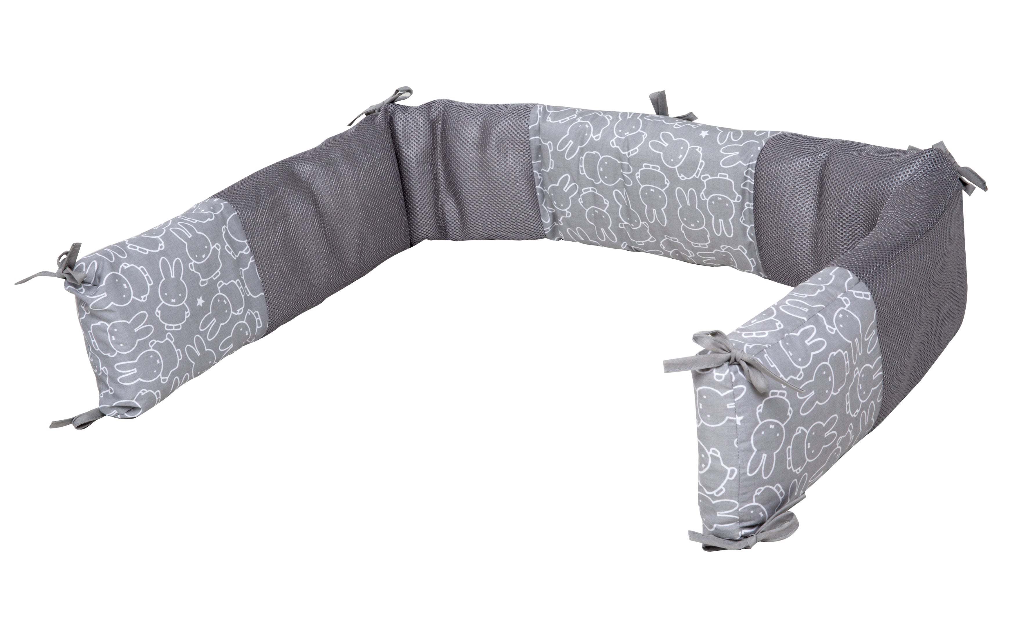 Roba 204087V210 Nestchen Easy Air Miffy grau – Bettenzubehör - grau - Bettenzubehör - Produktbild 1