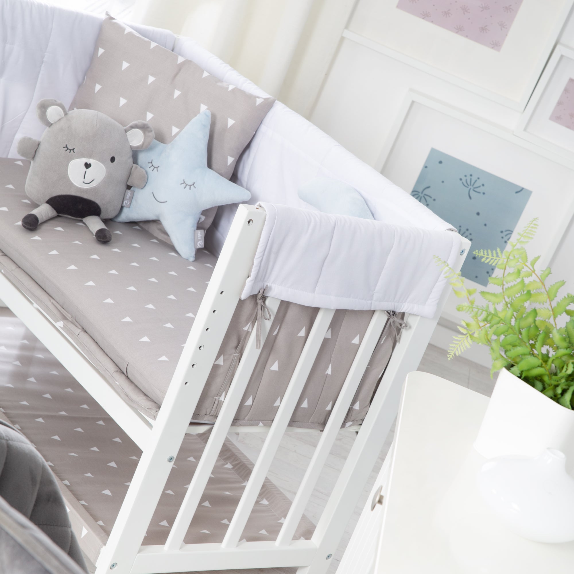 Roba 289149WES198 Stubenbett 4in1 Indibär weiß – Stubenbetten - Produktbild 9