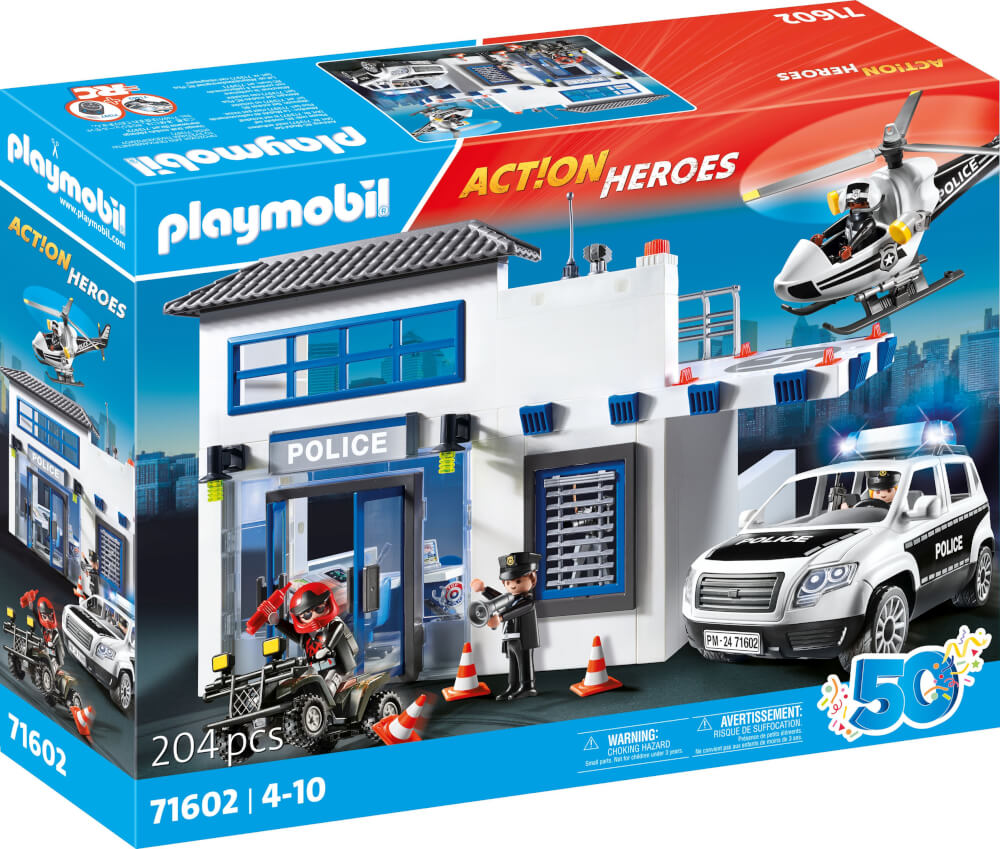 PLAYMOBIL, 71602, Polizeistation