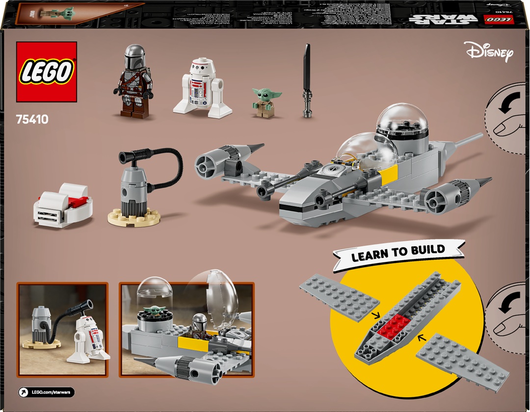 LEGO® Star Wars™ 75410 Mandos und Grogus N-1 Starfighter™