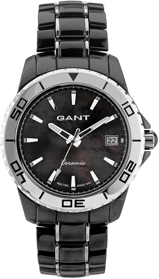 GANT W70371 Damen/Unisex Armbanduhr Keramikgehse & Keramikarmband