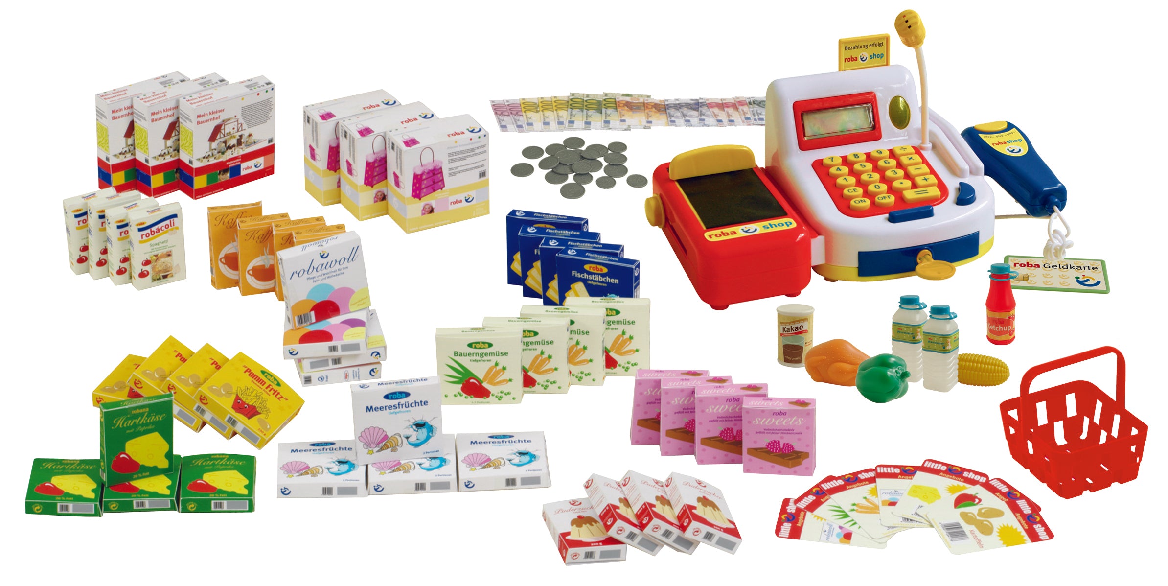 Roba 9714 Kaufladenzubehör bunt – Rollenspiel - bunt - Rollenspiel - Produktbild 1