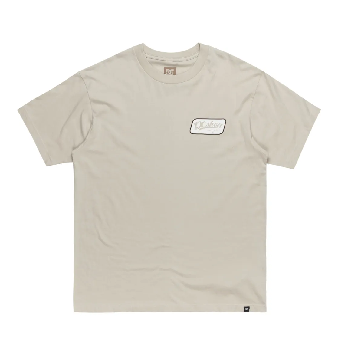 DC Timely - T-Shirt für Männer – Herren-T-Shirt mit Schnitt, Stoff und Frontdruck sichtbar
