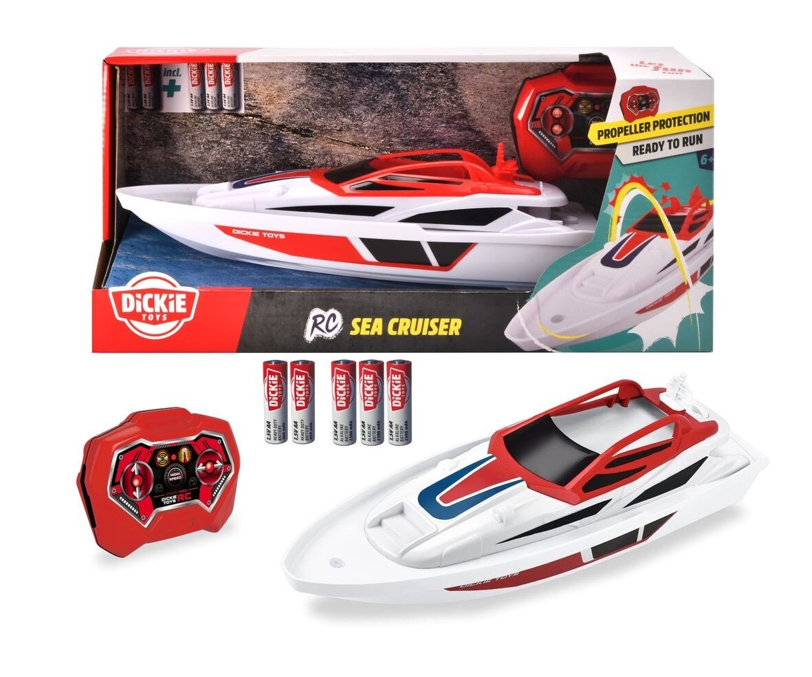 Dickie, Toys, RC, Sea, Cruiser, RTR, 201106003, Wasser, Boot, Transport, Fahrzeug, Wassersport