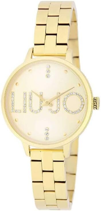 LIU, JO, Couple, Ip, Gold, TLJ2040, Armbanduhr, Arm, Körperteil, Person